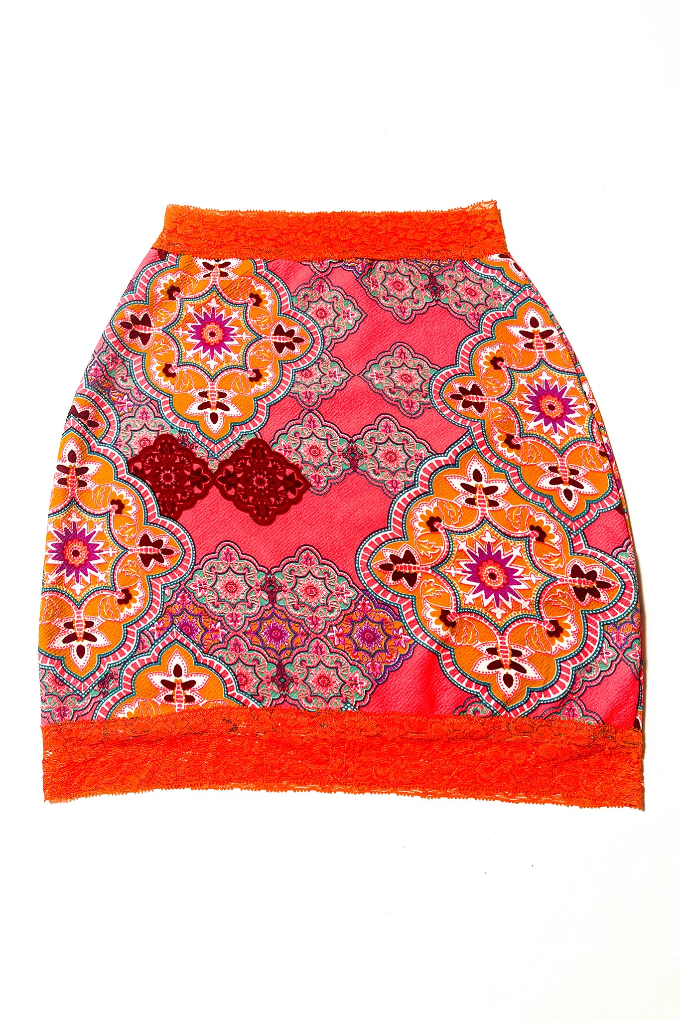 Gabrielle Mandala Lace Bodycon Skirt