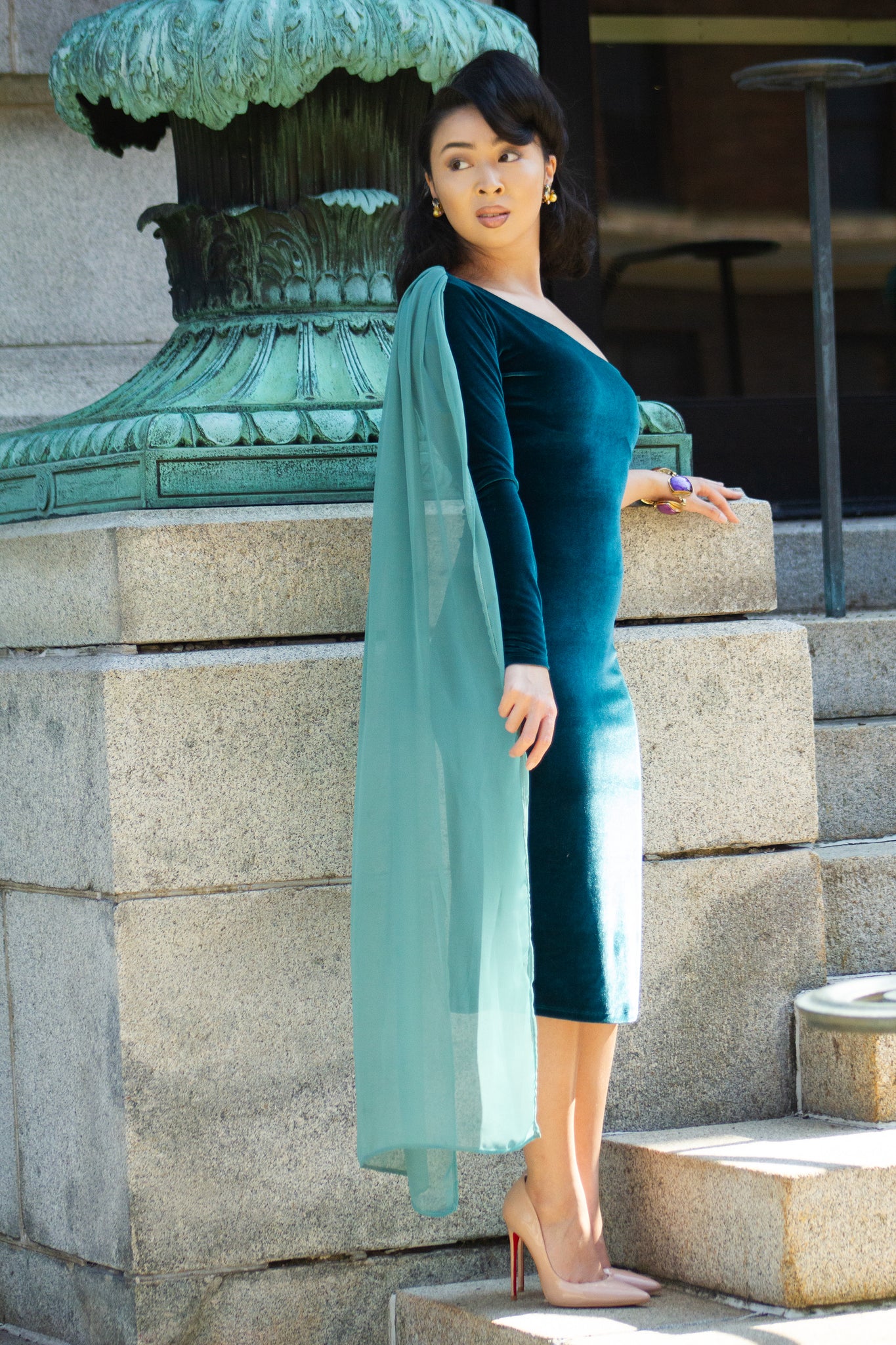 Veronica Variation Chiffon Multi Wear Dress