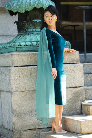 Veronica Variation Chiffon Multi Wear Dress
