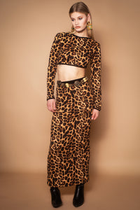 Quinn Quilted Leopard Set