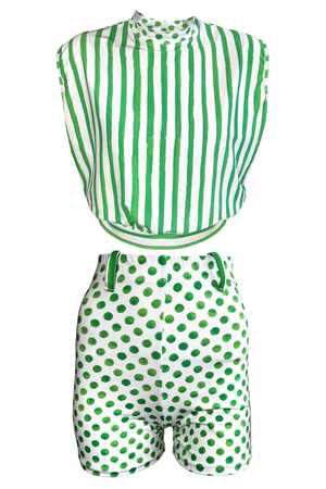 Bé Bamboo Painted Shorts