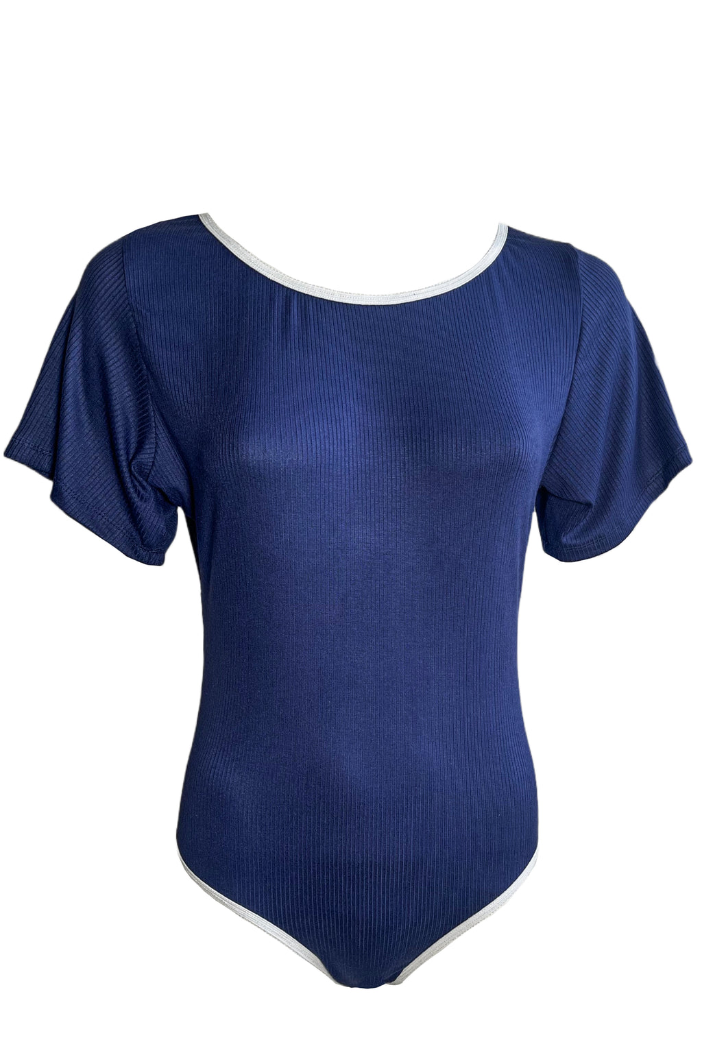 Colleen Lyocell Bodysuit Nautical Blue