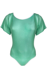 Colleen Lyocell Bodysuit Seafoam Green