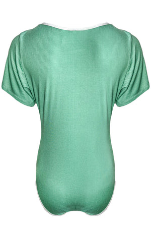 Colleen Lyocell Bodysuit Seafoam Green