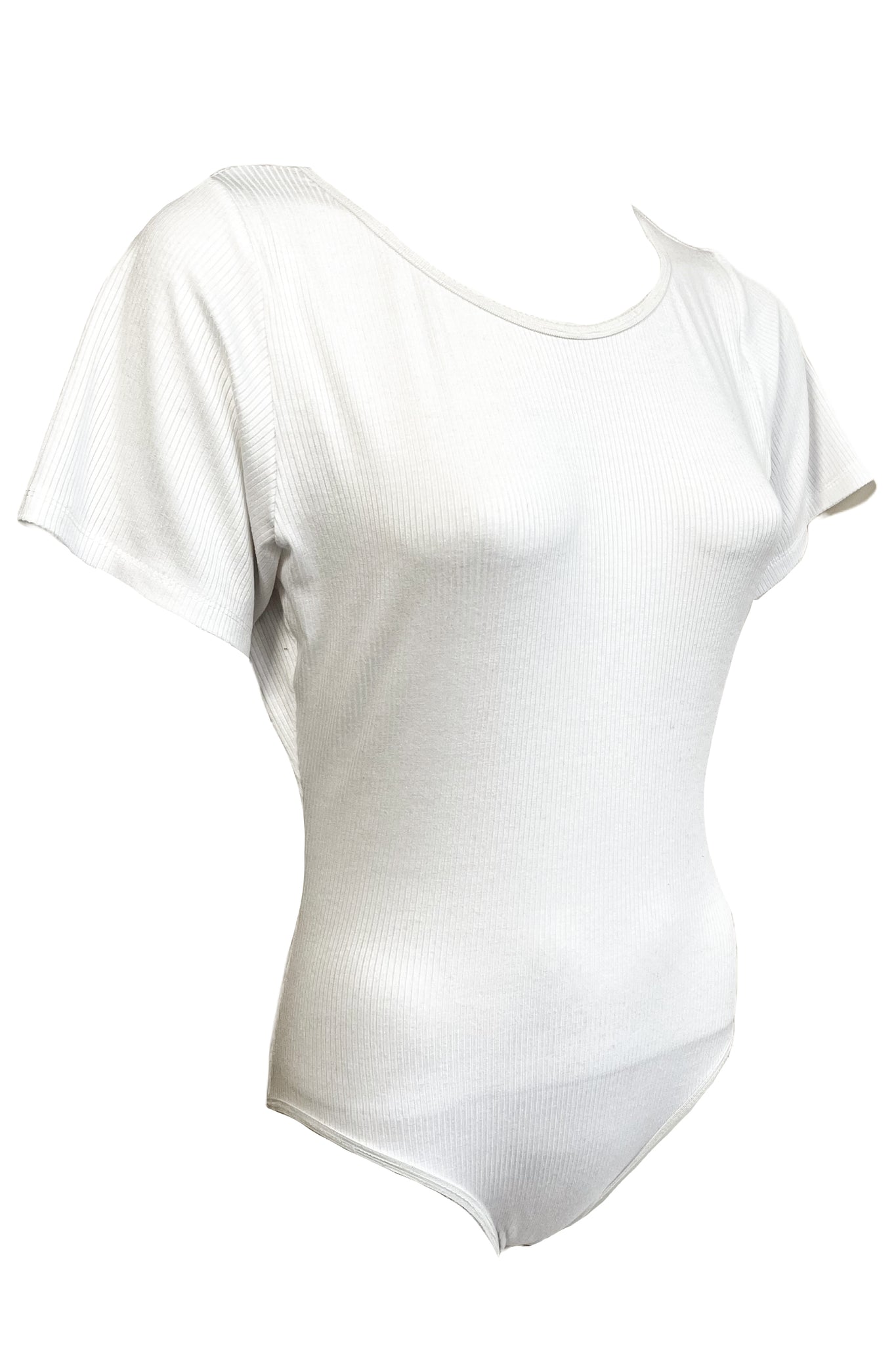 Colleen Lyocell Bodysuit Coastal White