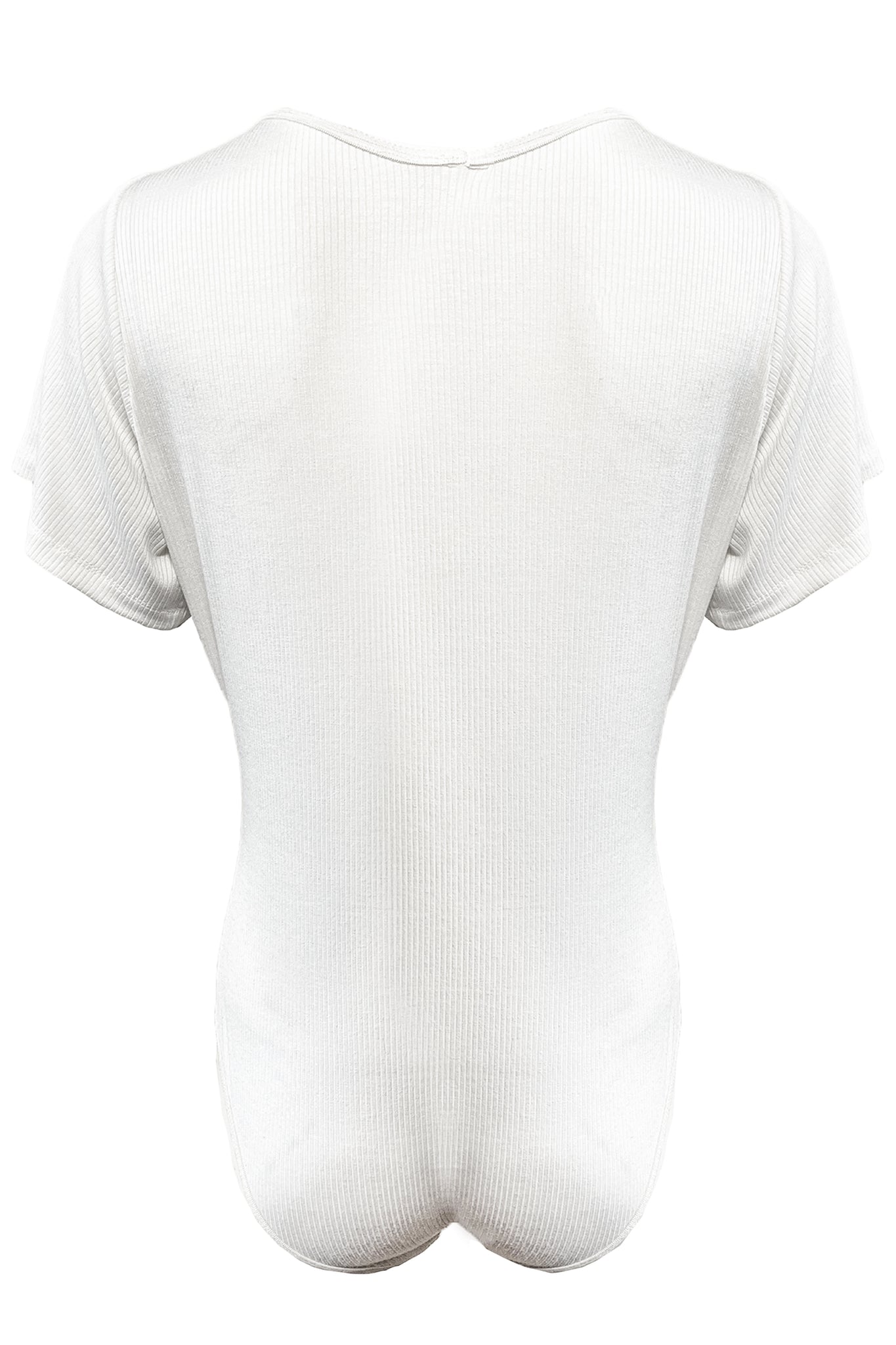 Colleen Lyocell Bodysuit Coastal White