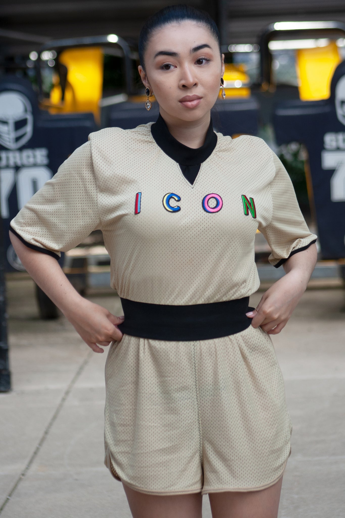 Team Icon Uniform Mesh Ringer Shorts