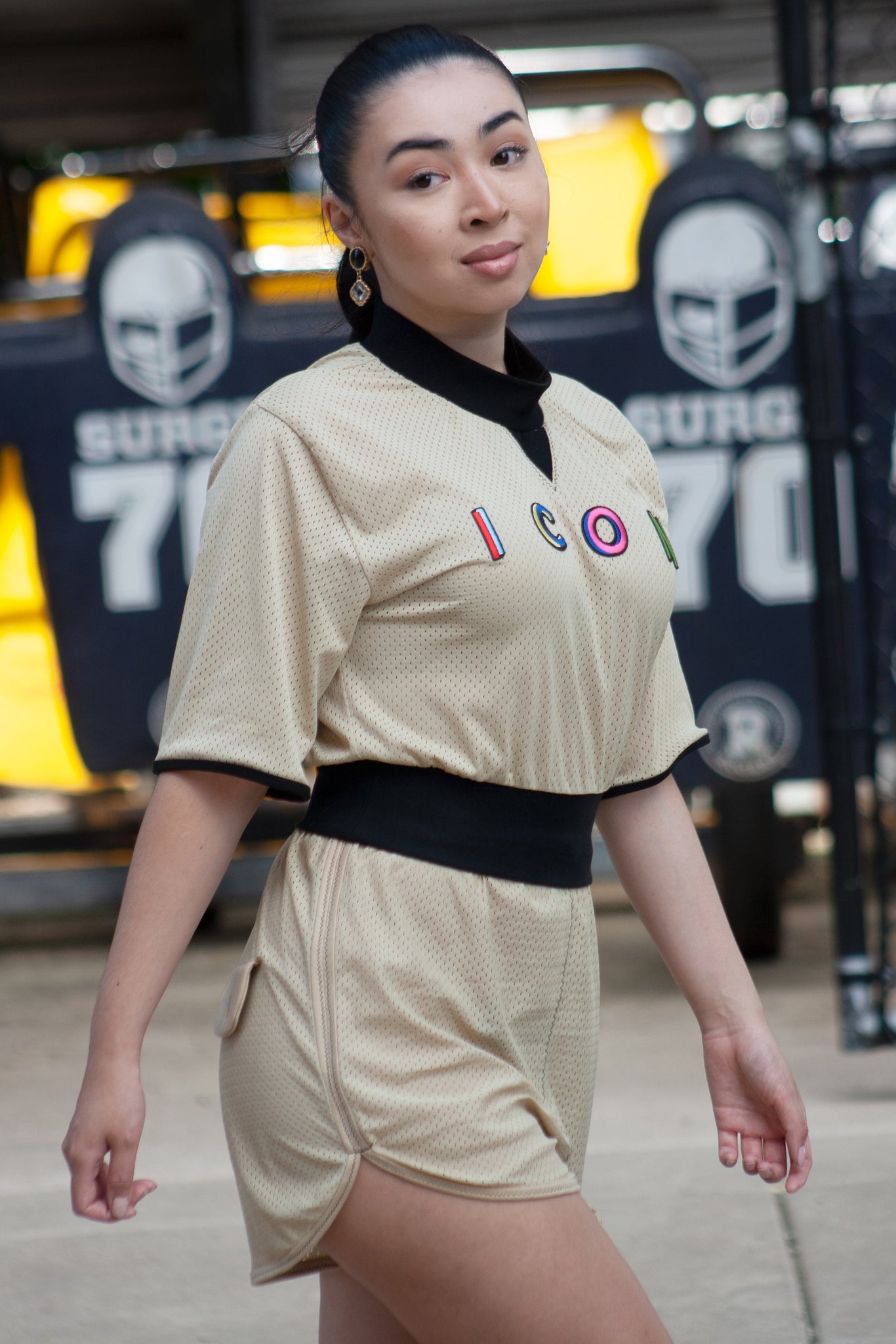 Team Icon Uniform Mesh Ringer Shorts