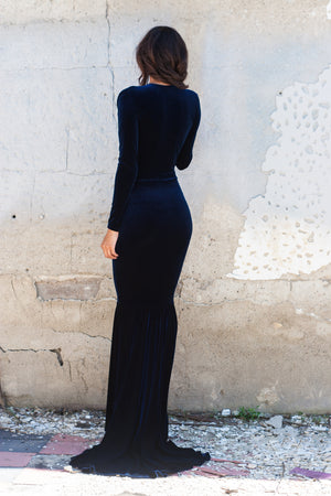 Magdalena Velvet Mermaid Gown