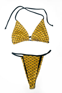 Ultrasonic Texured G-String Bikini