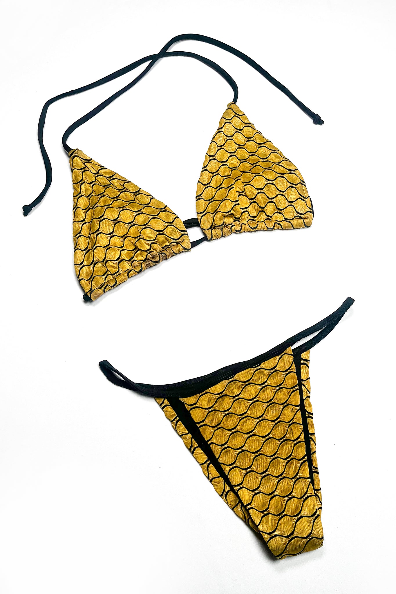 Ultrasonic Texured G-String Bikini