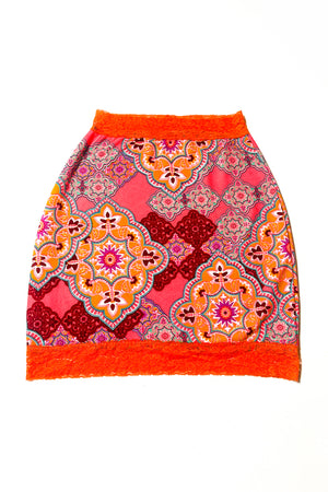 Gabrielle Mandala Lace Bodycon Skirt