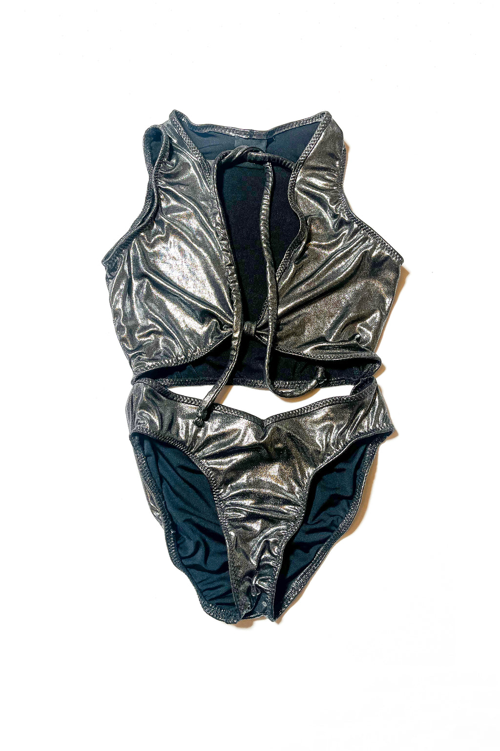 Astra Metallic Monokini
