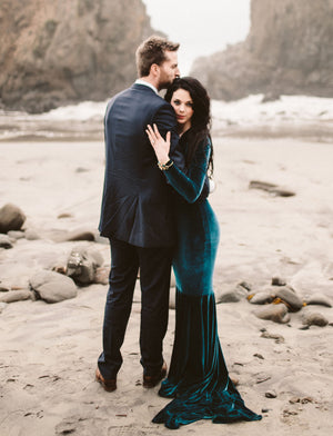 Veronica Velvet Mermaid Gown