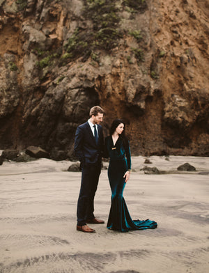 Veronica Velvet Mermaid Gown